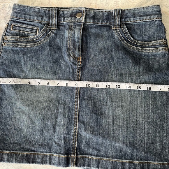 LOFT Blue‎ Mini Pencil Skirt Casual - Picture 5 of 9